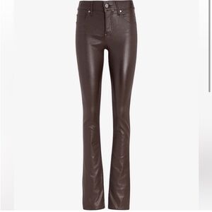 Express Mid Rise Coated Skyscraper Jeans